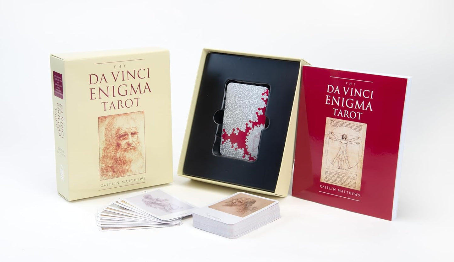 Da Vinci Enigma Tarot: (Tarot Kit Box Set with 78 Cards and Guide Book)