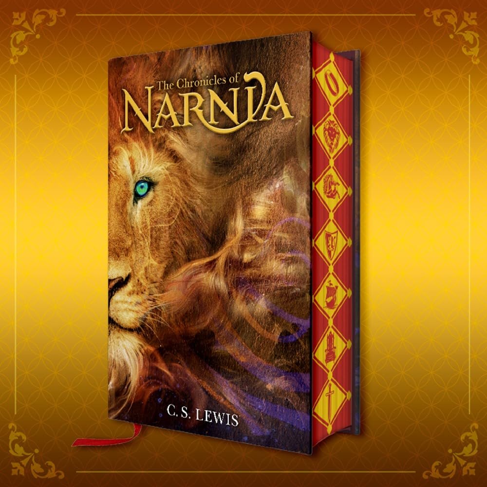 The Chronicles of Narnia Deluxe Edition: 7 Books in 1 Hardcover New