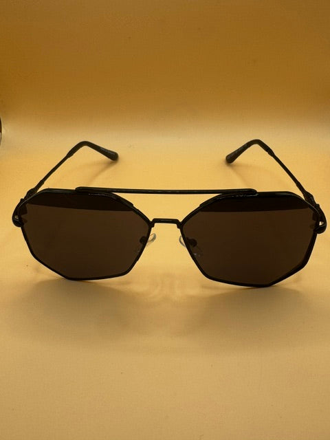 Geometric Flat Lens Aviator Metal Frame Fashion Sunglasses New-Choose Color