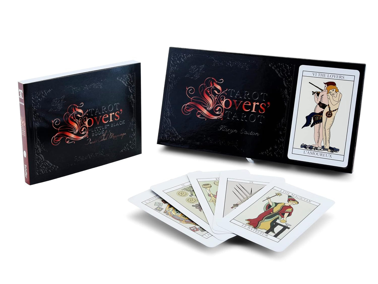 Tarot Lovers Set- 78 Beautiful, Elegant Tarot Cards and Reference Guide New