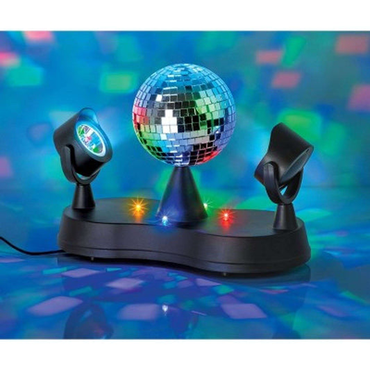 West & Arrow Rotating Disco Ball Party Projector New