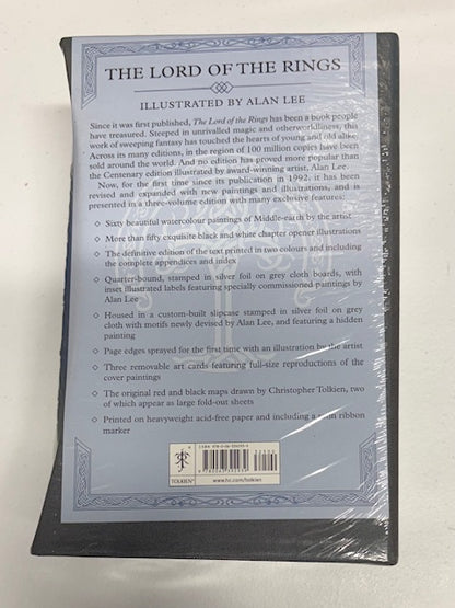 The Lord of the Rings Deluxe Illustrated 3 Book Box Set-New Sealed Hardcover