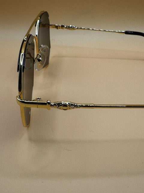 Geometric Flat Lens Aviator Metal Frame Fashion Sunglasses New-Choose Color