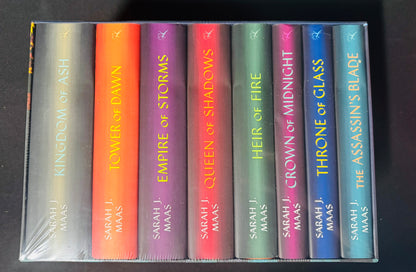 Throne of Glass 8 Book Box Set New Sealed