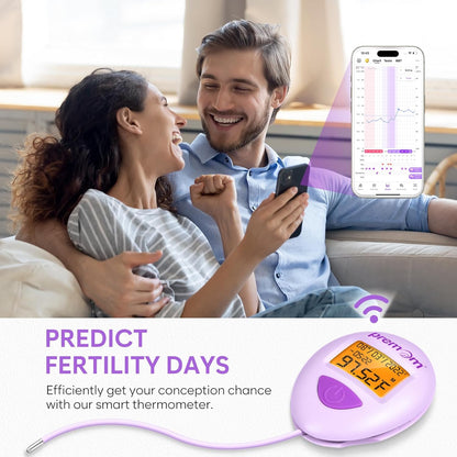 Premom Smart Basal Body Thermometer for Ovulation: Digital Ovulation Tracker