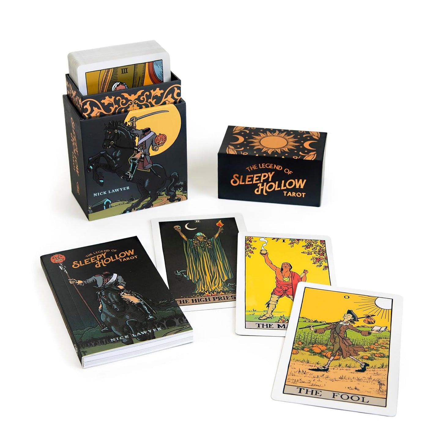 The Legend of Sleepy Hollow Tarot―Headless Horseman Edition 78 Card Deck