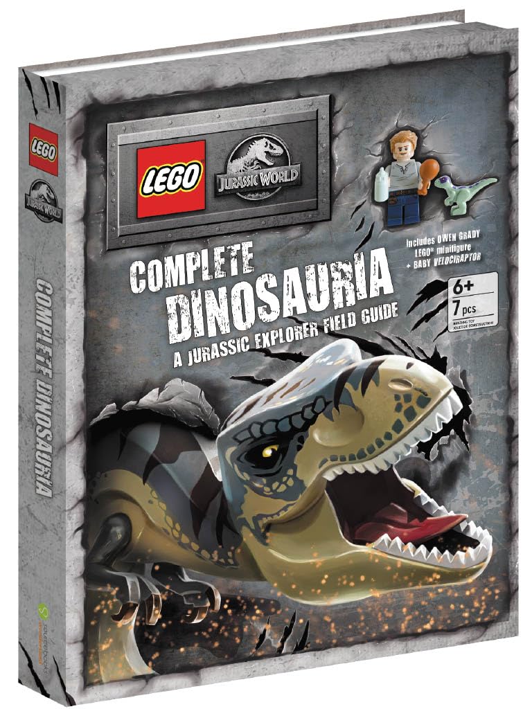 LEGO Jurassic World Complete Dinosauria: Jurassic Explorer Field Guide Hardcover