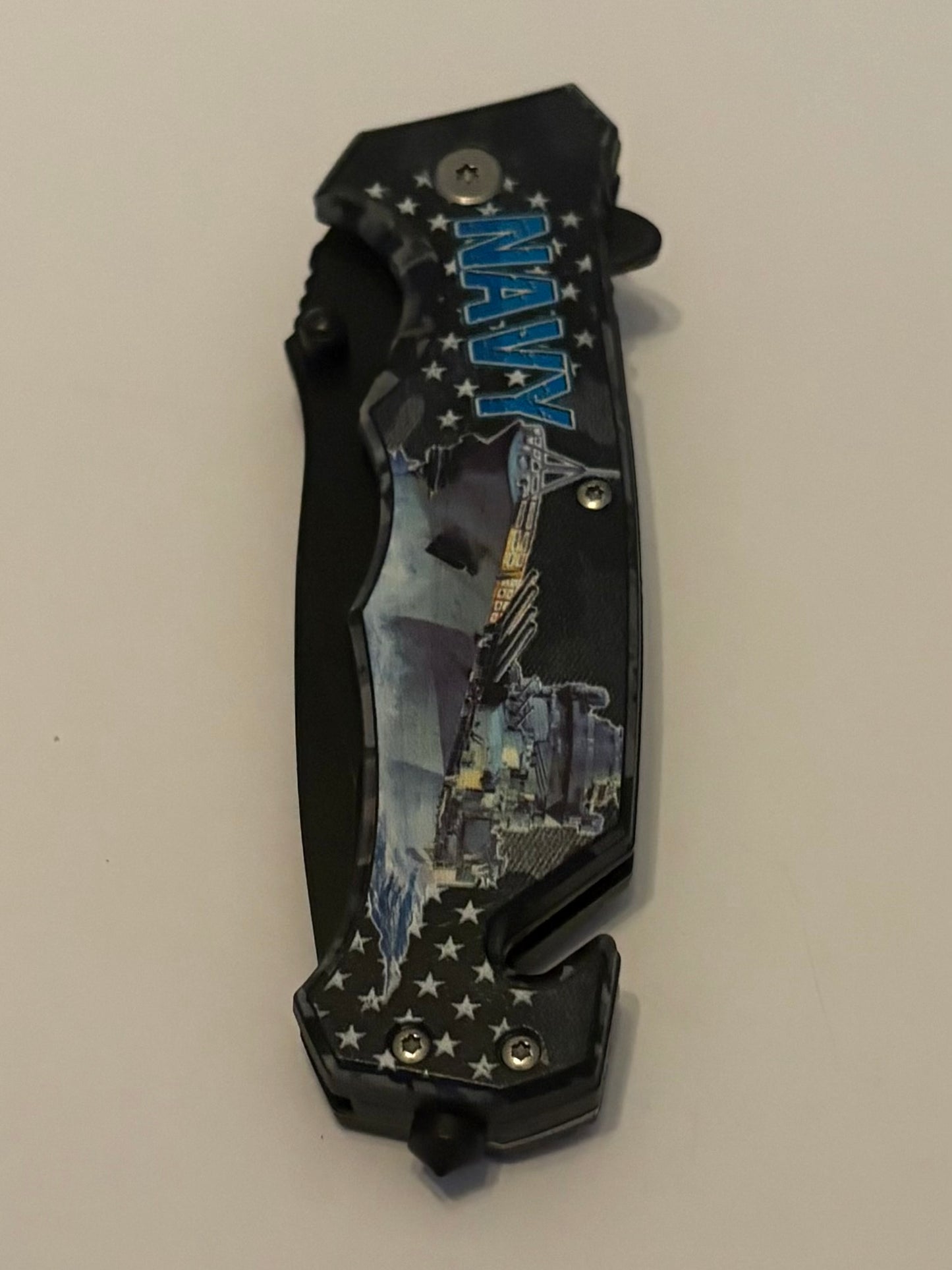 Swat Army Firefighter Navy Manual Pocket Knives- Brand New In Box Choose Theme