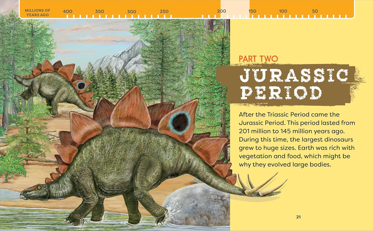 Dinosaur Encyclopedia for Kids: The Big Book of Prehistoric Creatures Hardback