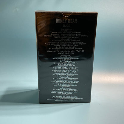 Honey Bear Black Spray Perfume Eau De Parfum For Men - 100ml/3.4fl.oz New