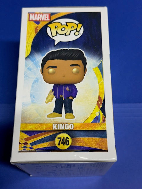 Funko Pop! Marvel Eternals: Kingo Marvel Collector Corps Figure #746 New