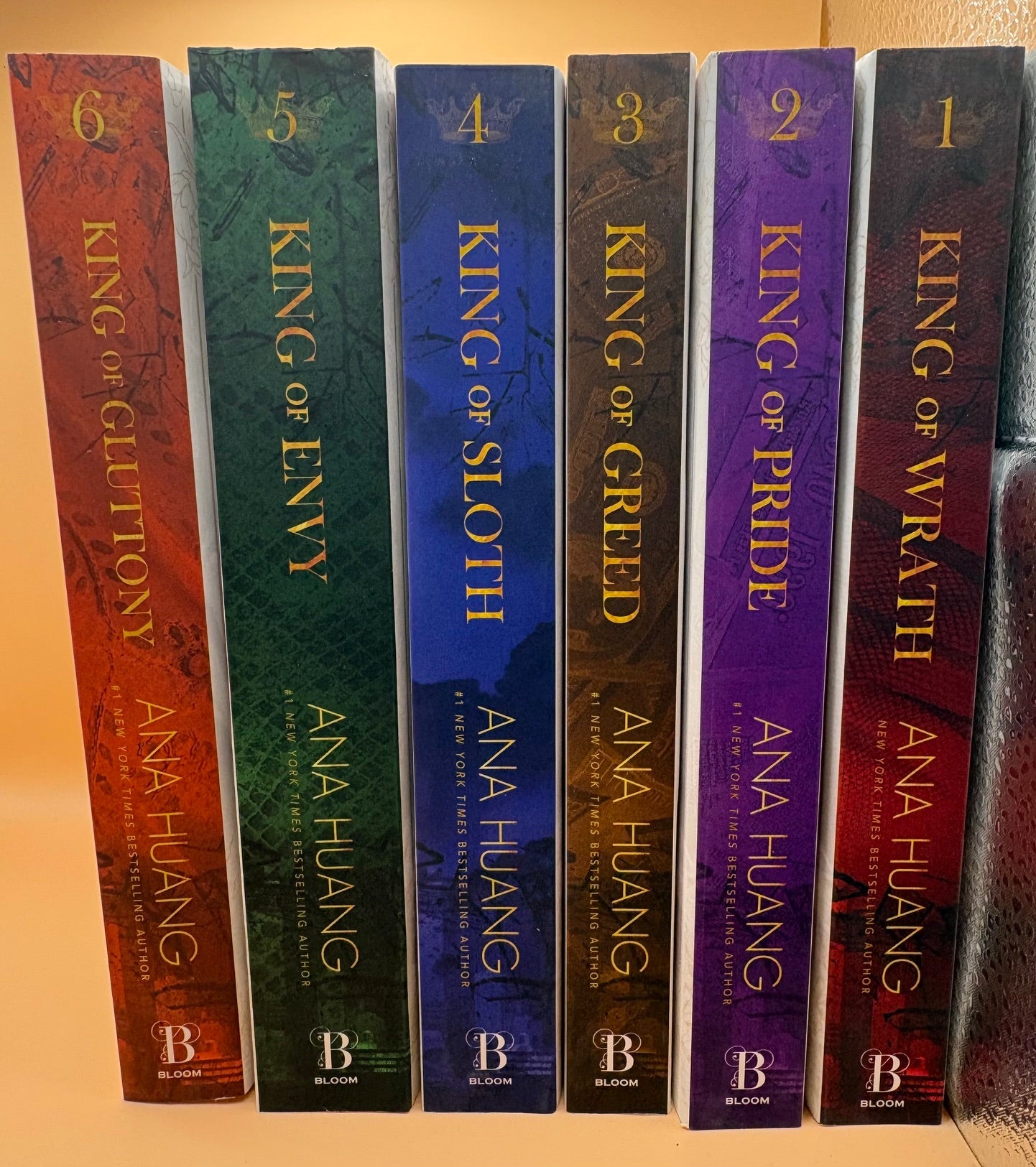 King of Sin 6 Book Boxed Set Books 1-6 Wrath,Pride,Greed,Sloth,Envy,Gluttony