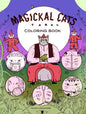 Magickal Cats Tarot Coloring Book Paperback New