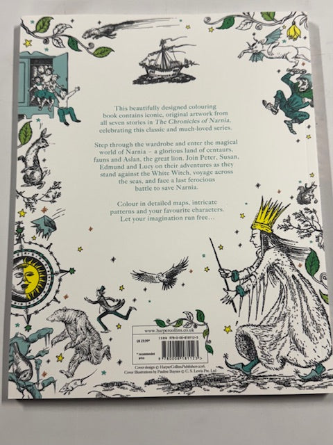 The Chronicles of Narnia Coloring Book Paperback New