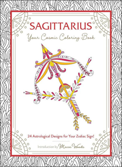 Astral Zodiac 48 Page Coloring Books - Choose Your Sign Brand New