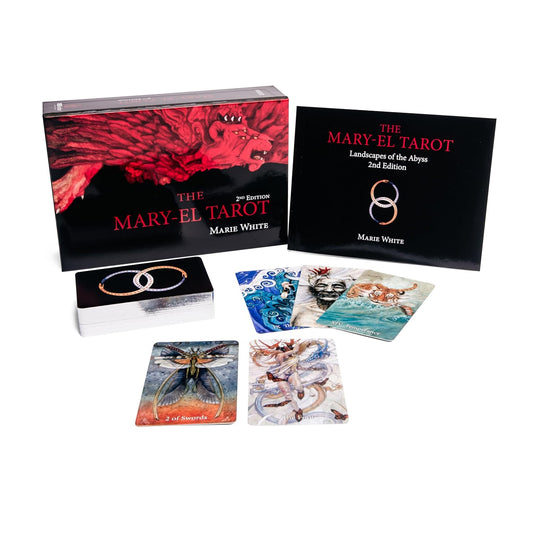 The Mary-El Tarot, 2nd Edition: (Tarot Kit Box Set with 78 Cards and Guide Book)