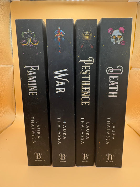 The Four Horsemen (4 book series) Pestilence, War, Famine & Death Paperback New