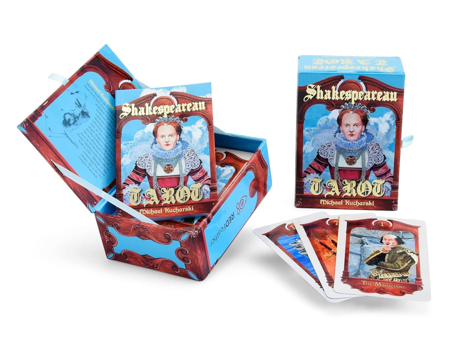 Shakespearean Tarot 78 Tarot Card Deck with Accompanying Guidebook-New