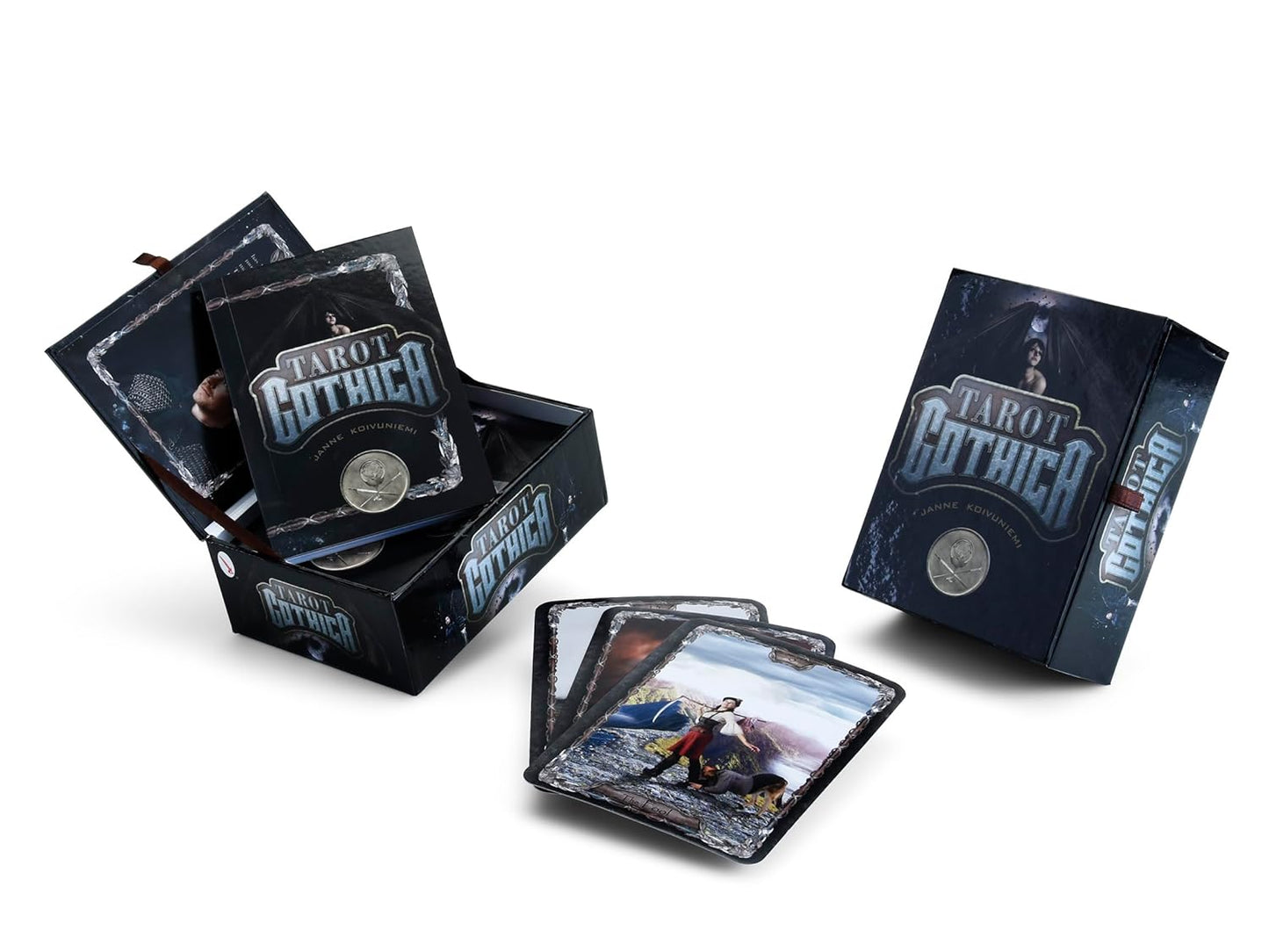 Tarot Gothica: (Tarot Kit Box Set with 78 Cards and Guide Book) New