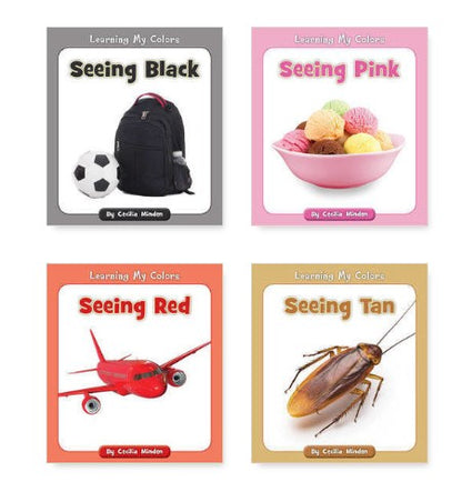Learning My Colors Book Series Choose From 4 Colors- New