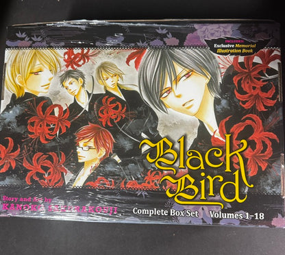 Black Bird Complete Box Set: Volumes 1-18 exclusive premium art book New Sealed