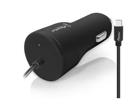 Powerup DC Car Charger 2.4a - Micro USB 6FT New