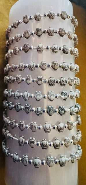 10 Pack Owl Themed Bracelets - Bracelet Pack