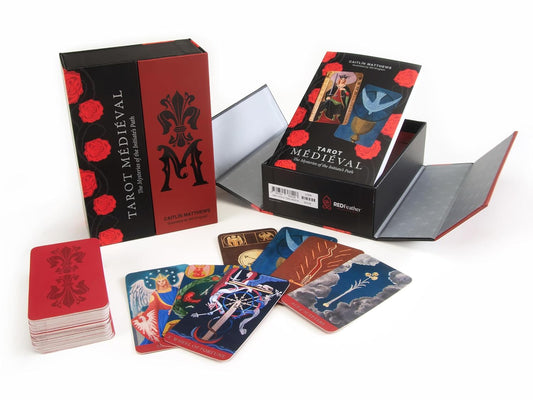 Tarot Médiéval: The Mysteries of the Initiate's Path 78 Tarot Card Deck