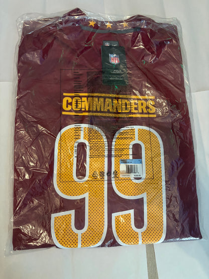 Chase Young # 99 Washington Commanders Game Jersey - Choose Color and Size New