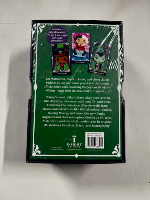 Funko: Disney Villains Tarot Deck and Guidebook Sealed New
