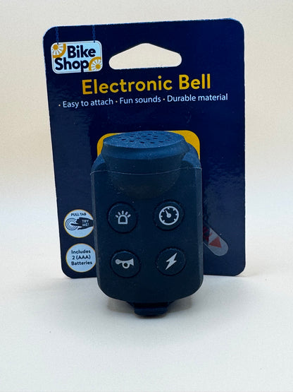Bike Shop Electronic Bicycle Bell, Black New