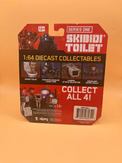 Skibidi Toilet Assailant Astro Toilet 1:64 Scale Diecast Collectible Action New