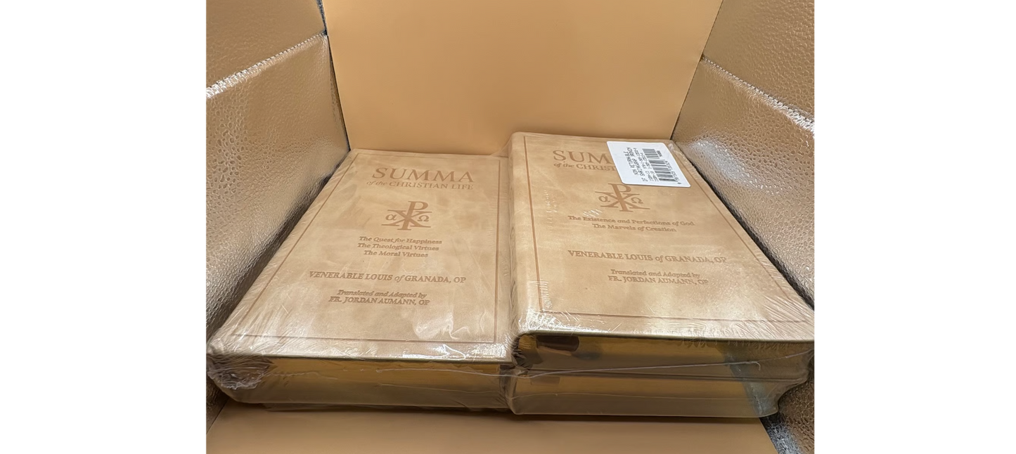 Summa of the Christian Life Deluxe Leatherette Hardcover 3 Book Set Sealed New