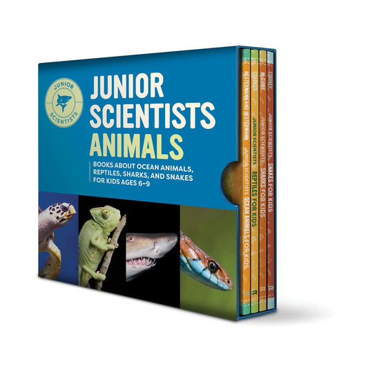 Junior Scientists Animals 4- Book Box Set Paperback New