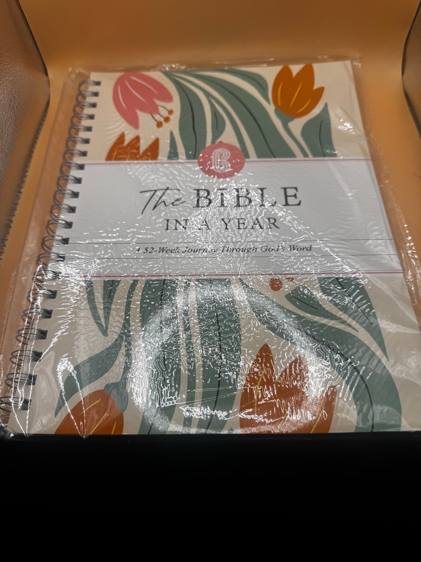 The Bible In A Year: A 52-Week Journey Through God's Word (Softcover) New Sealed