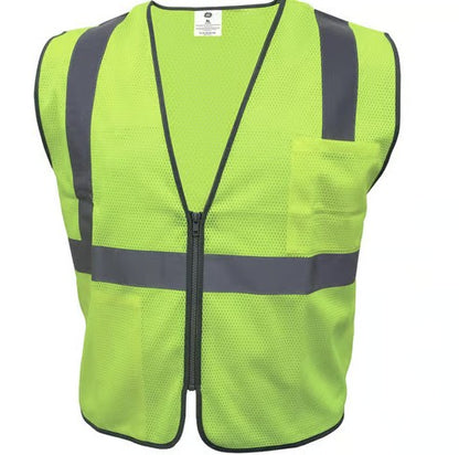Bseen Reflective Safety Vest Green 2XL New