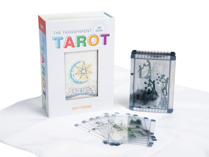 The Transparent Tarot: 2nd Edition Tarot Kit Box Set 78 Cards and Guide Book