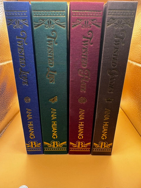 Twisted Series 4 Book Hardcover Collector's Edition Bundle New