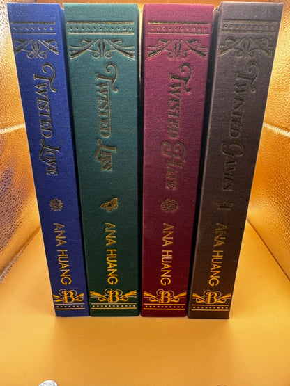 Twisted Series 4 Book Hardcover Collector's Edition Bundle New