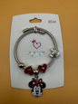 Mickey Mouse Theme Kids Heart Bracelets (Minnie Mouse) - Brand New Choose Color