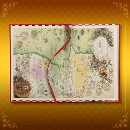 The Chronicles of Narnia Deluxe Edition: 7 Books in 1 Hardcover New