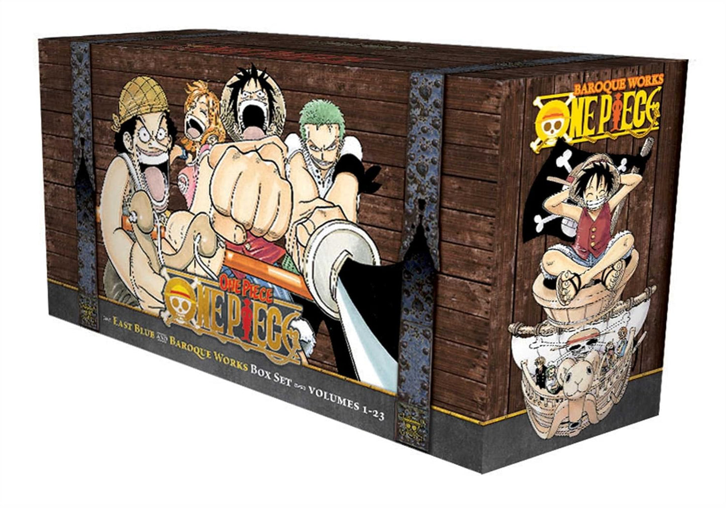 One Piece Box Set: East Blue and Baroque Works, Volumes 1-23 Paperback New