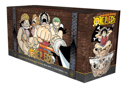 One Piece Box Set: East Blue and Baroque Works, Volumes 1-23 Paperback New