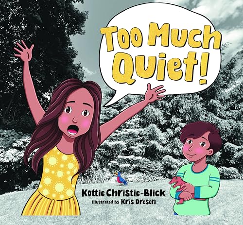 Too Much Quiet! Engaging And Delightful Picture Book Hardcover New
