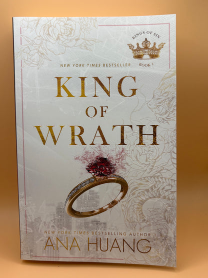 King of Wrath: (Kings of Sin, 1) From The King of Sin Book Series Book 1 New