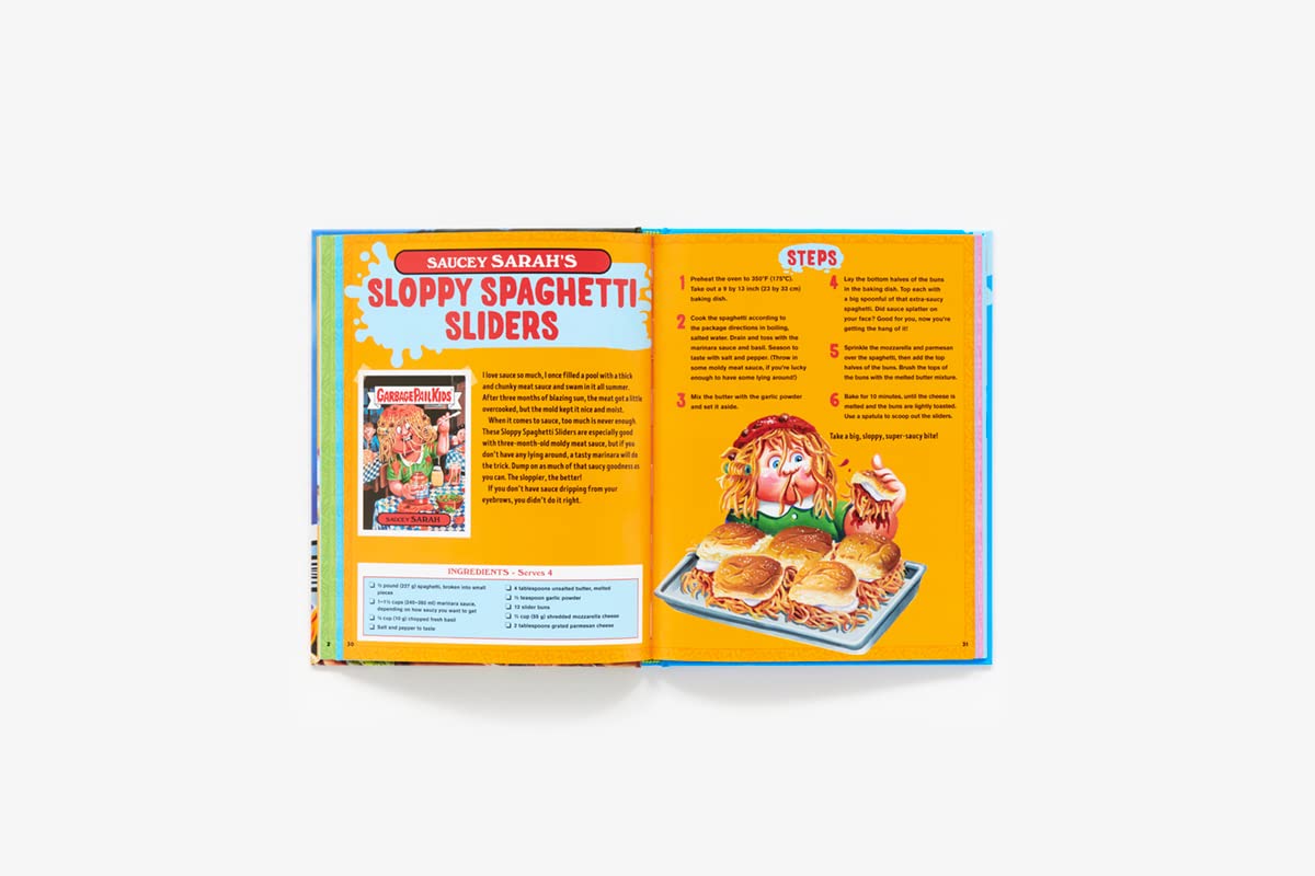 The Garbage Pail Kids Cookbook Hardcover New
