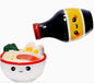 Ramen Noodle Salt & Pepper Set Ceramic New