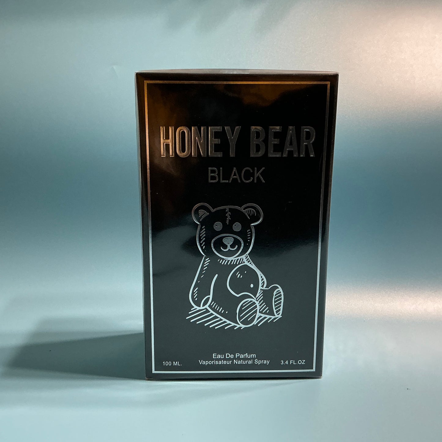 Honey Bear Black Spray Perfume Eau De Parfum For Men - 100ml/3.4fl.oz New