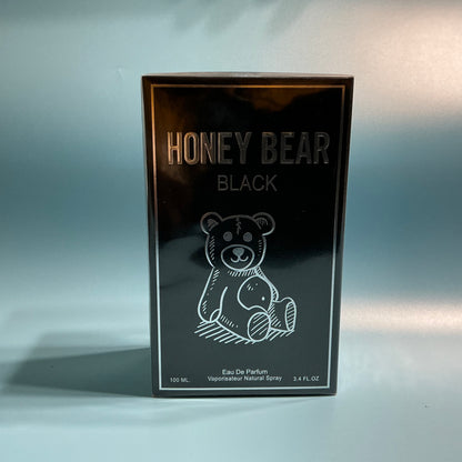 Honey Bear Black Spray Perfume Eau De Parfum For Men - 100ml/3.4fl.oz New