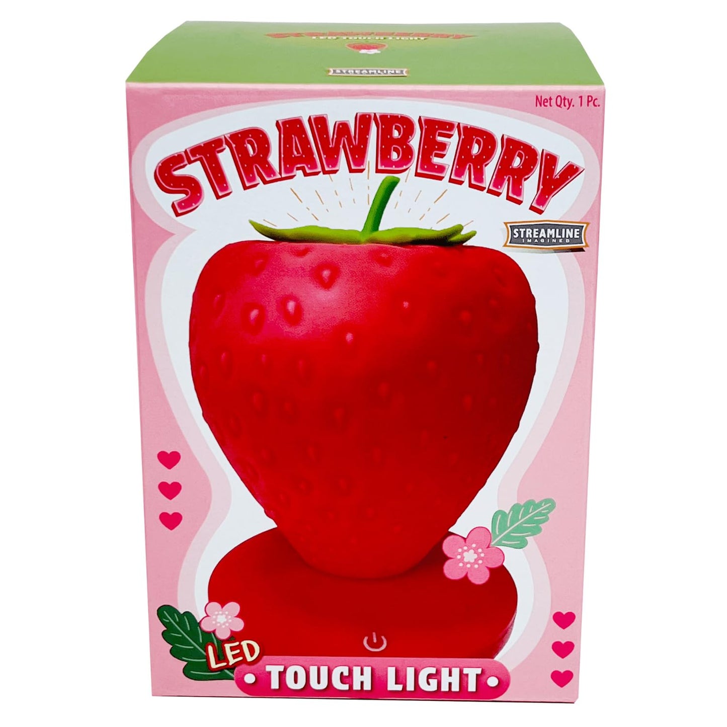 Strawberry LED Table Lamp, 3 Brightness Setting with Touch Control New